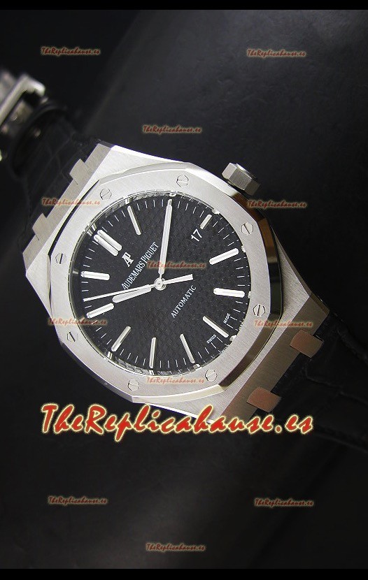 Audemars Piguet Royal Oak 41MM Reloj con Correa de Piel - Movimiento 3120 Ultimate 1:1