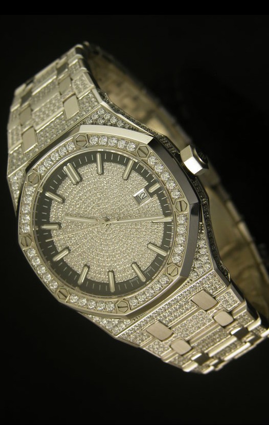 Audemars Piguet Royal Oak Diamonds Reloj Suizo