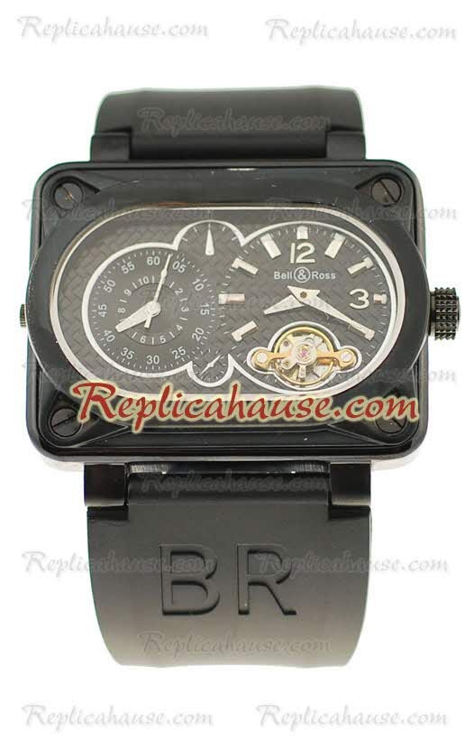 Bell and Ross BR Minuteur Tourbillon Reloj Réplica