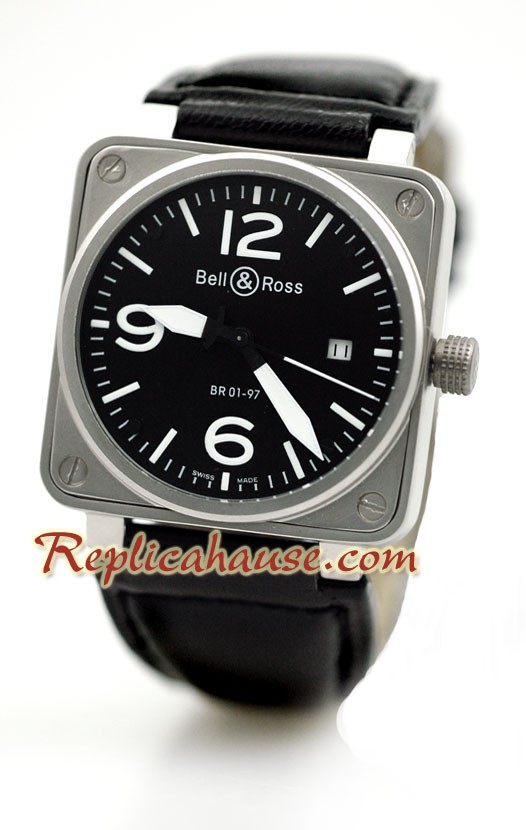 Bell and Ross BR01-97 Edición Reloj de imitación - Tamaño Medio