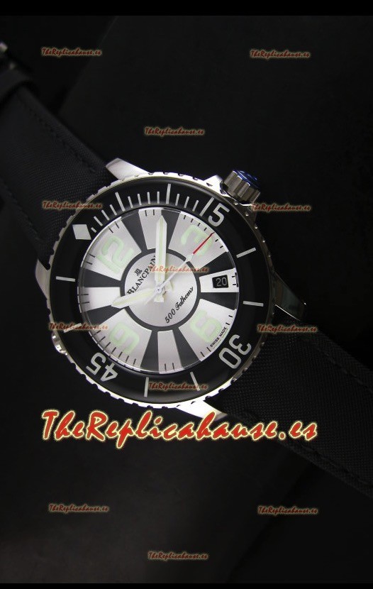 Blancpain 500 Phatoms Edición Especial Reloj Réplica Suizo con Dial Blanco