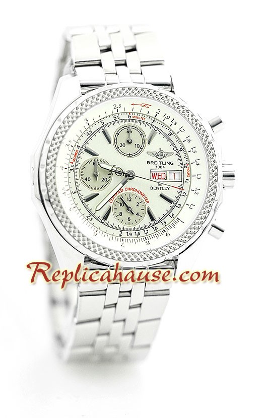 Breitling for Bentley Reloj Réplica - Silver