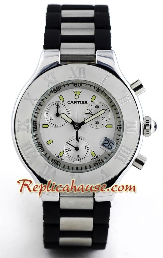 Cartier Réplica Ligne Chronoscaph Reloj