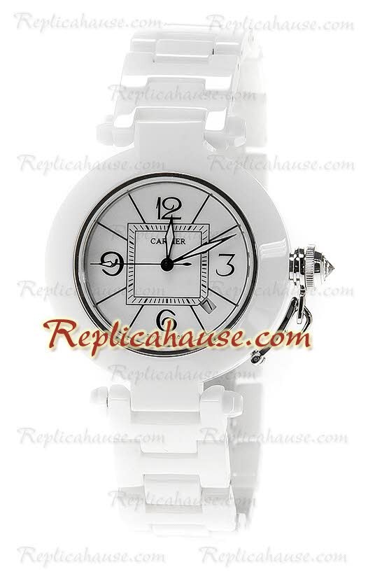 Cartier De Pasha Ceramic Reloj Réplica