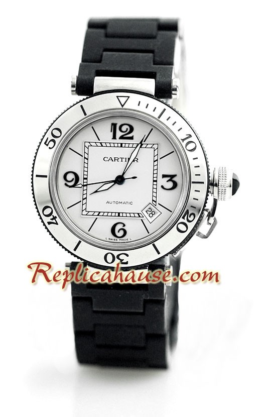 Cartier De Pasha Seatimer Reloj Suizo de imitación