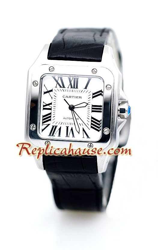 Cartier Réplica Santos 100 Reloj para Dama