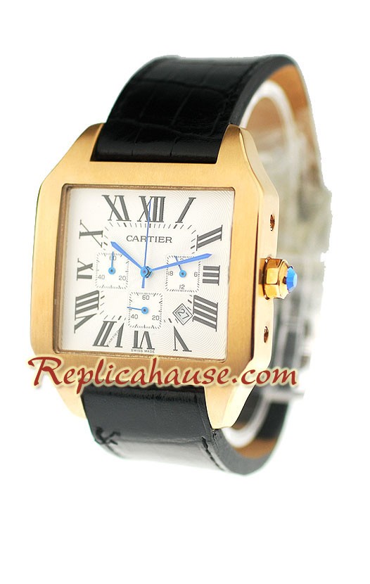 Cartier Santos 100 Reloj Réplica - Quartz