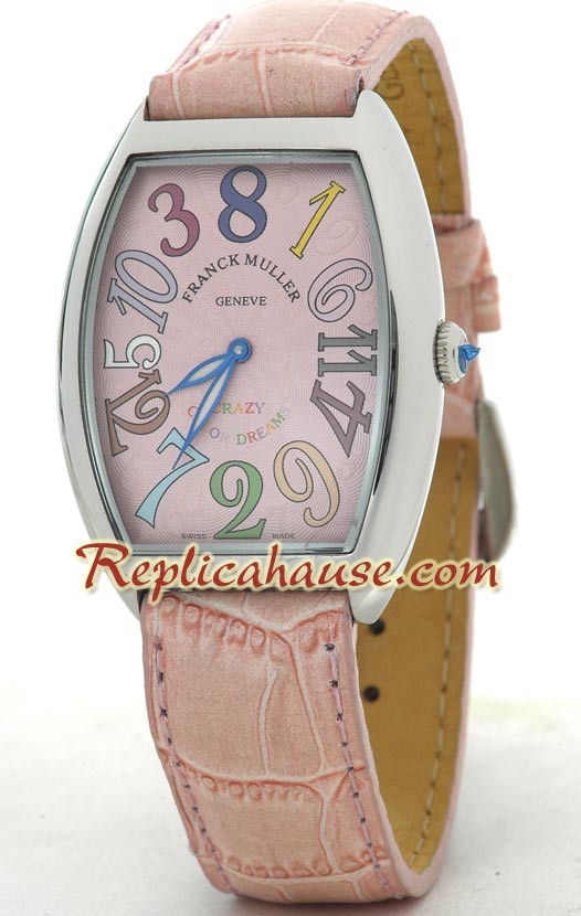 Franck Muller Crazy Hours Reloj Réplica