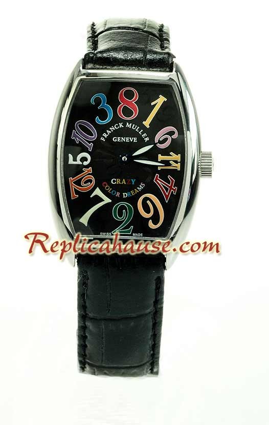 Franck Muller Crazy Hours Reloj Réplica