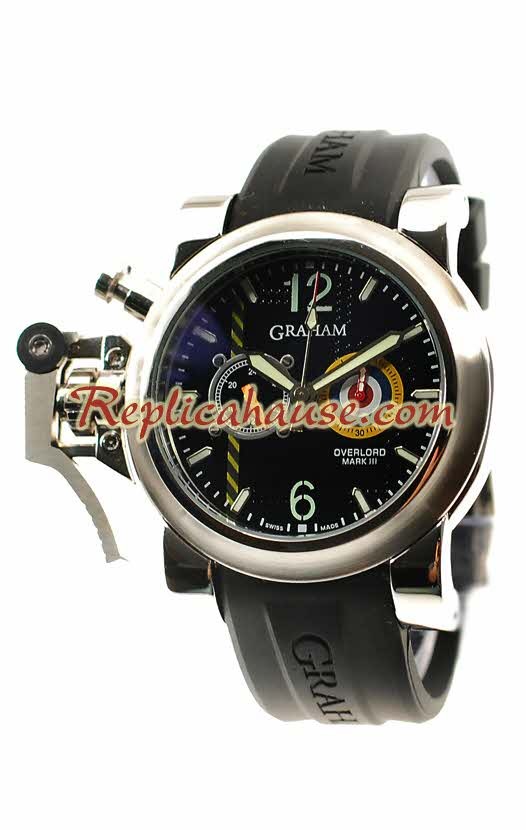 Graham Chronofighter Overtamaño Mark III Reloj Réplica