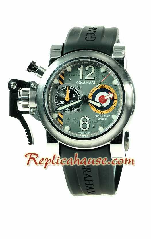 Graham Chronofighter Overtamaño Mark III Reloj Suizo