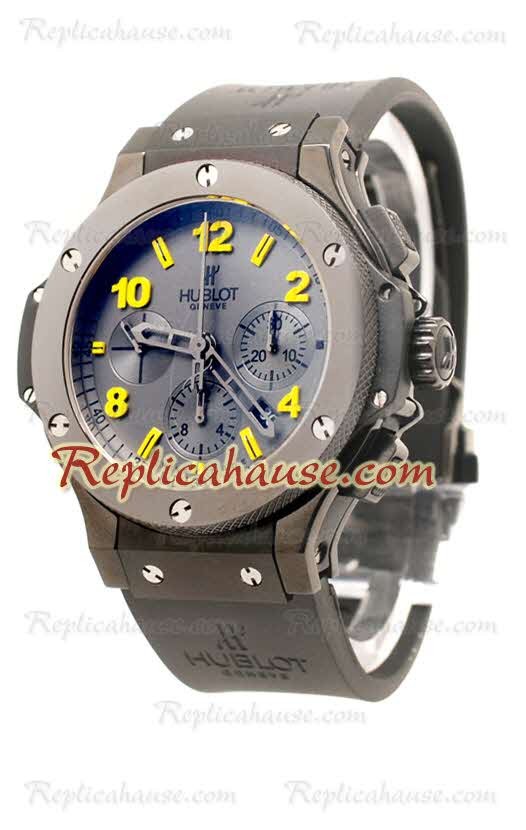 Hublot Selfridges Big Bang Cronógrafo Ceramic Reloj Suizo de imitación