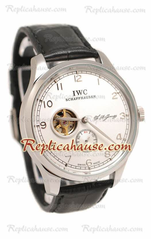 IWC Portuguese Regulateur Tourbillon Reloj Réplica