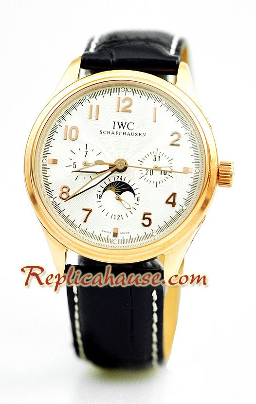 IWC Reloj Réplica - cuero
