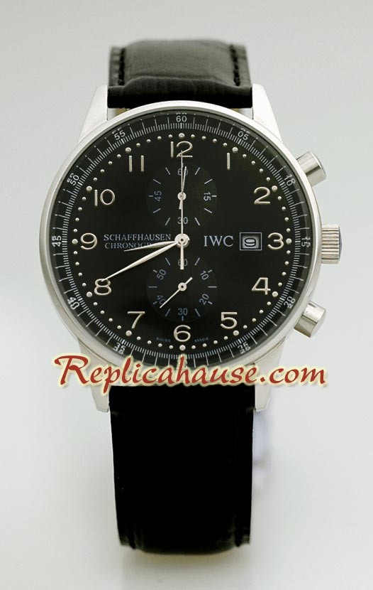 IWC Portuguese Cronógrafo Reloj Réplica