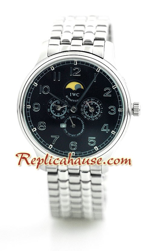 IWC Portuguese Perpetual Calyer Reloj Réplica