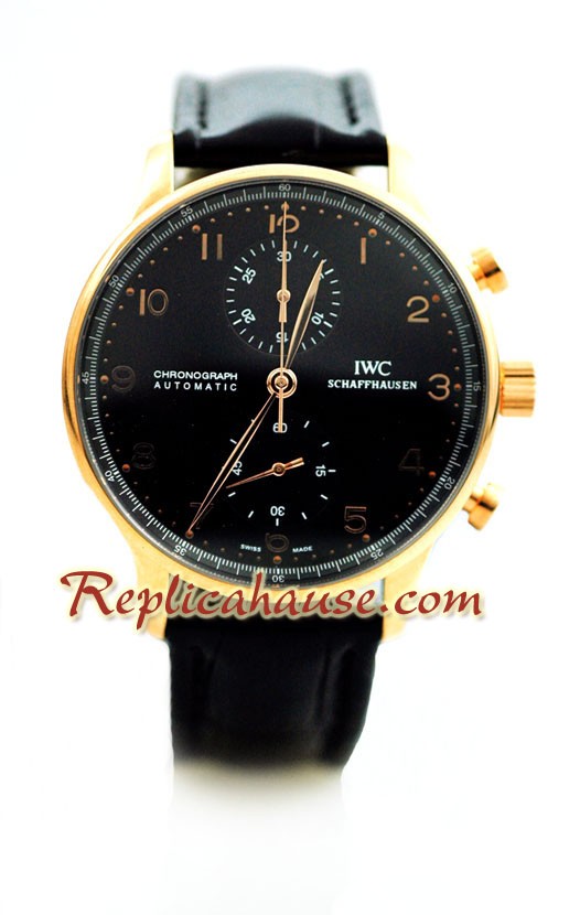 IWC Portuguese Cronógrafo Reloj Suizo