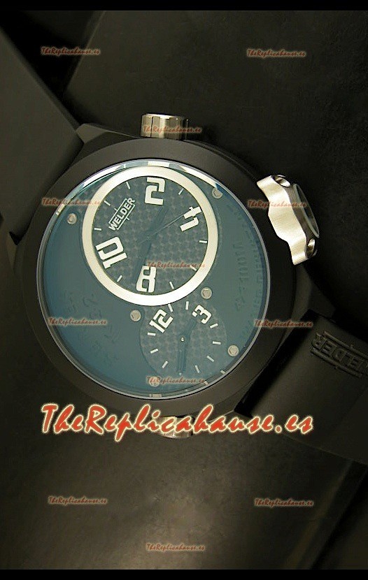 Welder K23 Duo Side, Reloj Réplica Japonesa caja con recubrimiento PVD