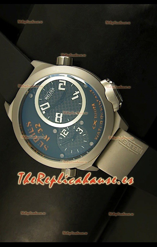 Welder K23 Duo Side, Reloj Réplica Japonesa en Acero Inoxidable