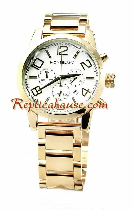 Mont Blanc Timewalker Gold Reloj Réplica