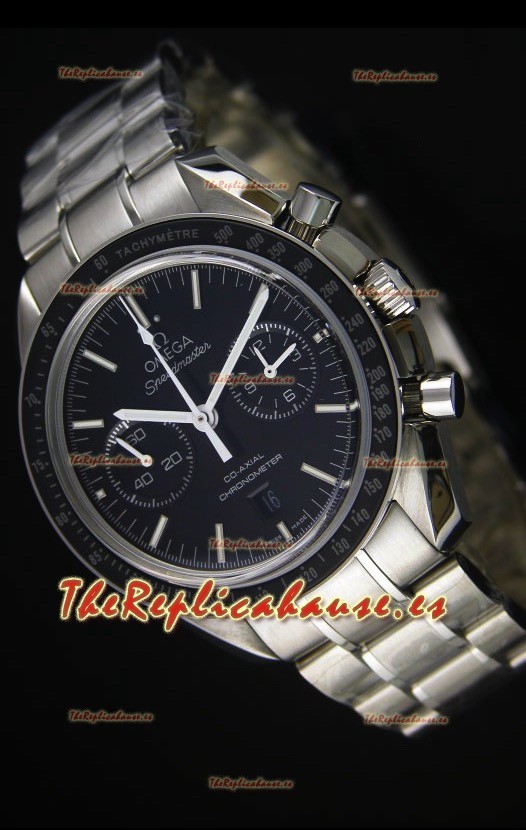 Omega Speedmaster Moon Reloj Suizo Co-Axial en Acero Inoxidable - Réplica Espejo 1:1