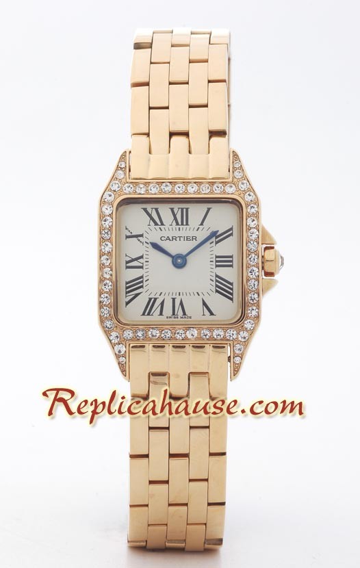 Cartier Réplica Santos Demioselle - Reloj para Dama