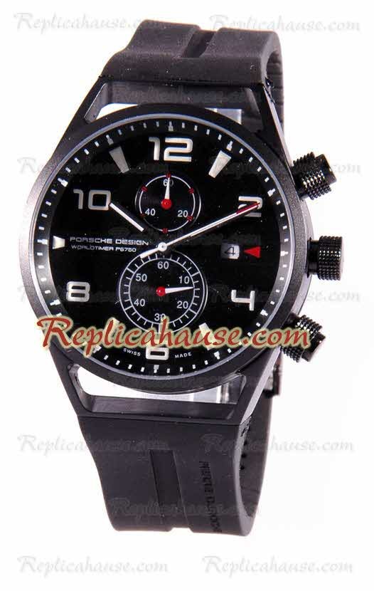Porsche Design Worldtimer P6750 Cronógrafo Reloj Réplica