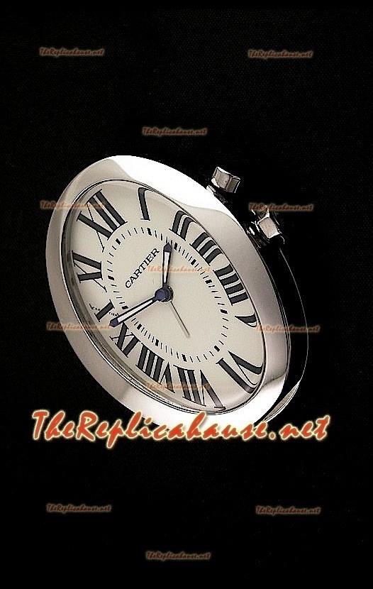 Cartier Travel Reloj de Bolsillo en Quarzo Movimento Tipo Baignoire
