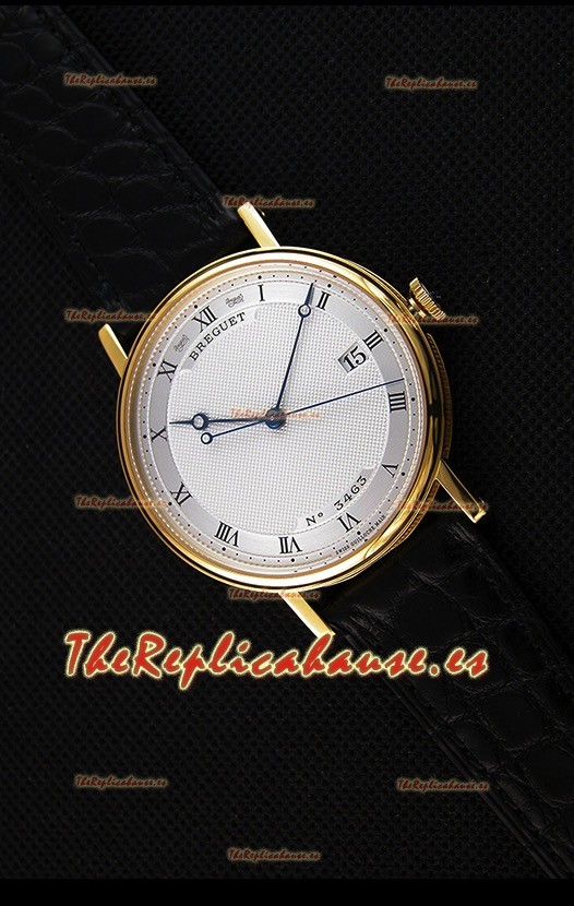 Breguet Classique 5177BA/15/9V6 Reloj en Oro Amarillo con Marcadores de Hora en Numeros Romanos