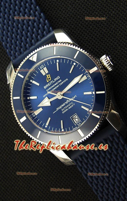 Breitling SuperOcean Heritage II B20 42MM Reloj Réplica Suizo con Dial Azul - Edición Espejo 1: 1