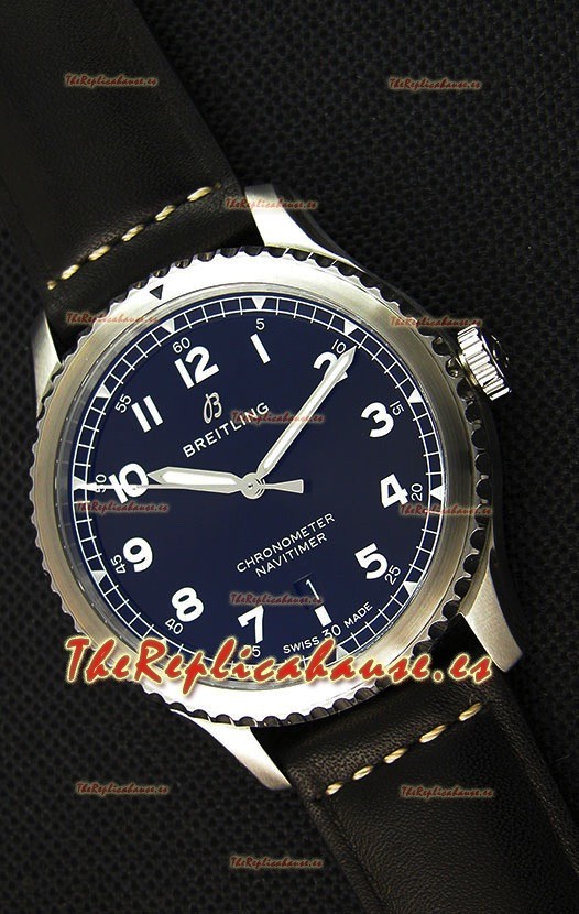 Breitling Navitimer 8 Automatic 41MM Reloj Réplica Suizo con Dial Negro