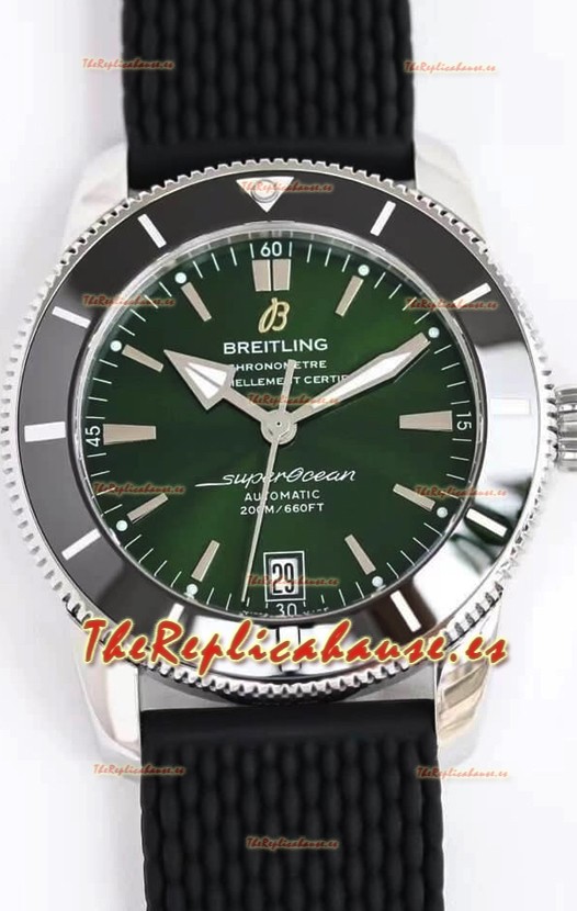 Breitling SuperOcean Heritage II B20 44MM Dial Verde Reloj Réplica Espejo 1:1
