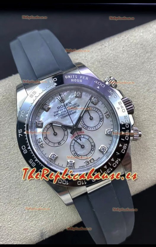 Rolex Cosmograph Daytona 116519LN Dial Perla Movimiento Cal.4130 - Reloj Acero 904L