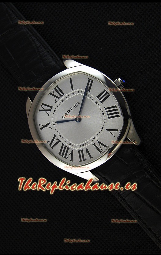 Cartier "Drive de Cartier" Mechanical Reloj Réplica de Cuarzo Suizo 40MM