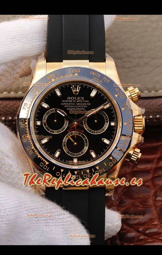 Rolex Cosmograph Daytona 116508 Oro Amarillo Movimiento Original Cal.4130 - Reloj de Acero Ultimate 904L