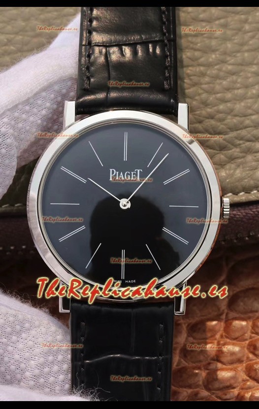 Piaget Altiplano G0A29113 Reloj Réplica Suizo a espejo 1:1 Dial Negro