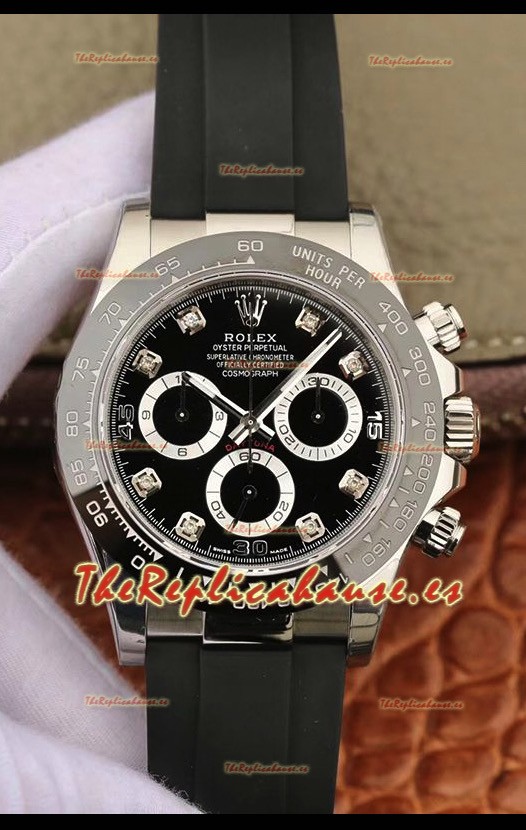 Rolex Cosmograph Daytona 116509 Dial Negro Movimiento Cal.4130 - Reloj en Acero 904L