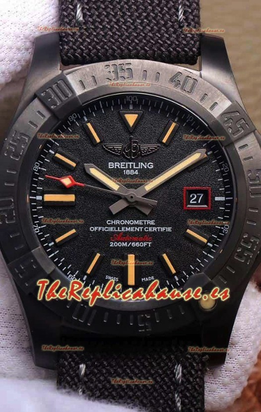 Breitling Avenger Blackbird Edición Limitada Reloj Suizo Calidad Réplica a Espejo 1:1
