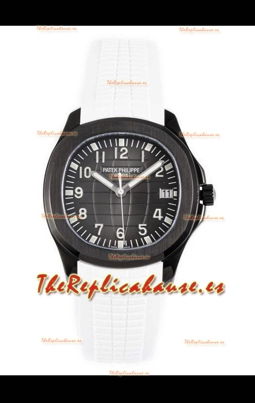 Patek Philippe Aquanaut 5167 Black Venom Edition Reloj Réplica a Espejo 1:1 - Correa Blanca