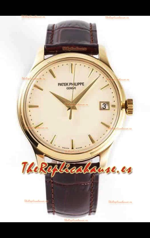 Patek Philippe #Ref 5227J en Dial Blanco 1:1 Caja Acero 904L Oro Amarillo Reloj Suizo