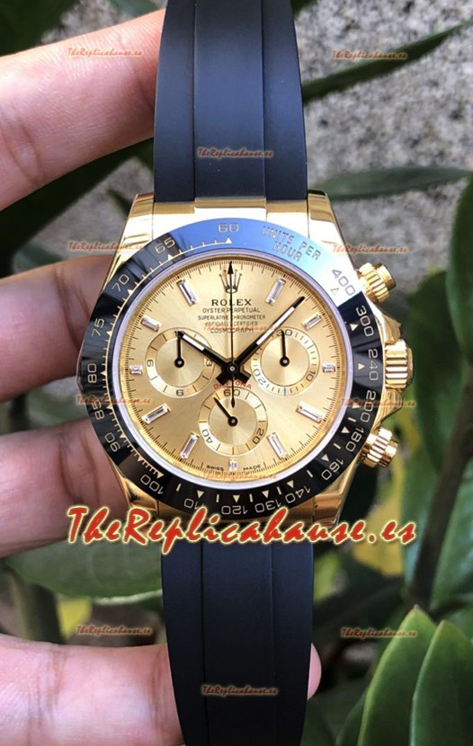 Rolex Cosmograph Daytona 116508 Oro Amarillo Movimiento Original Cal.4130 - Reloj Acero 904L Ultimate