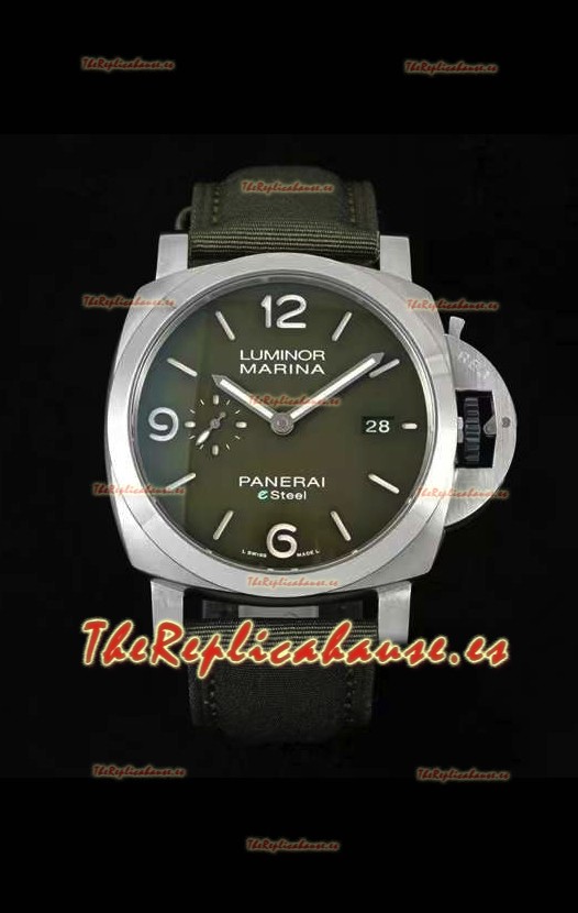 Panerai Luminor PAM1356 Edición "E-Steel" Reloj Réplica Suizo de Edición Limitada 1:1