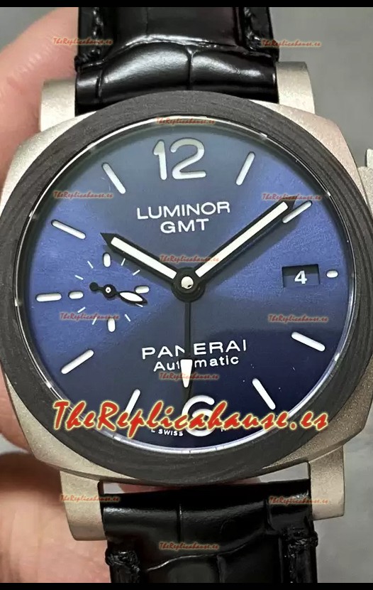 Panerai Luminor PAM01279 GMT Automático Dial Azul Edition Reloj Réplica a Espejo 1:1