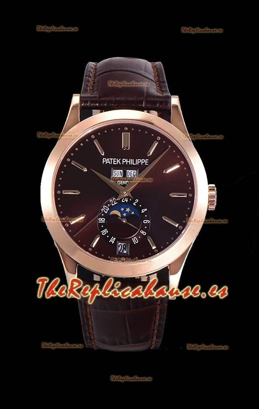 Patek Philippe Annual Calendar 5396R-012 Complications Reloj Réplica Suizo - Dial Marrón