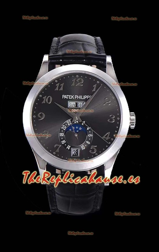 Patek Philippe Annual Calendar 5396-012 Complications Reloj Réplica Suizo Dial Gris