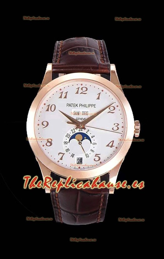 Patek Philippe Annual Calendar 5396R-012 Complications Reloj Réplica Suizo Dial Blanco