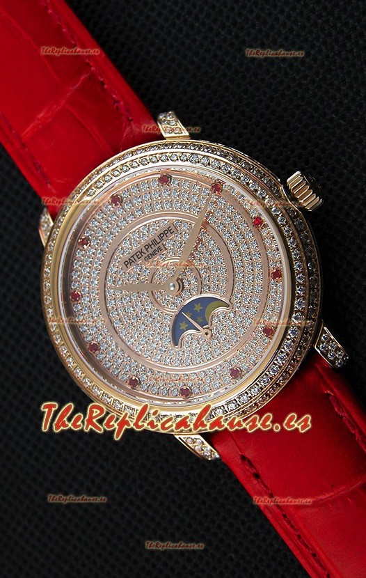 Patek Philippe Complications 4968/R Reloj Réplica Suizo Caja en Oro Rosado