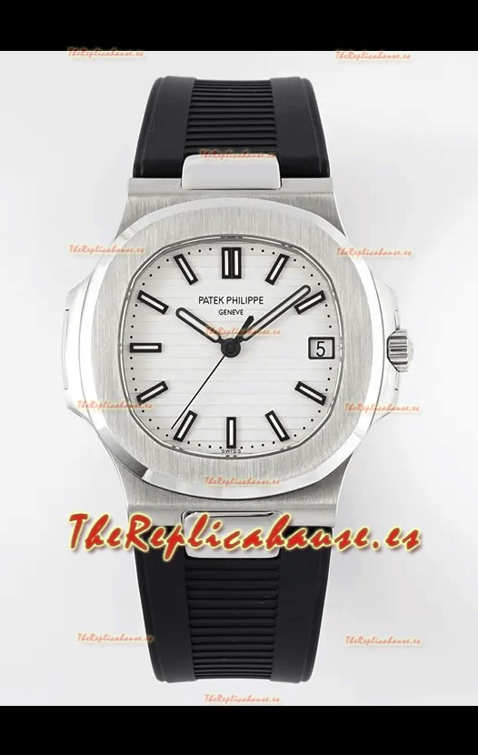 Patek Philippe Nautilus 5711/1R-001 Reloj Réplica Suizo a Espejo 1:1 Dial Blanco Acero 904L