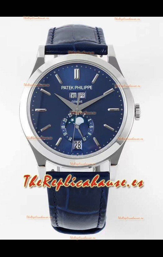 Patek Philippe Annual Calendar 5396 Complications Reloj Réplica Suizo en Dial Azul