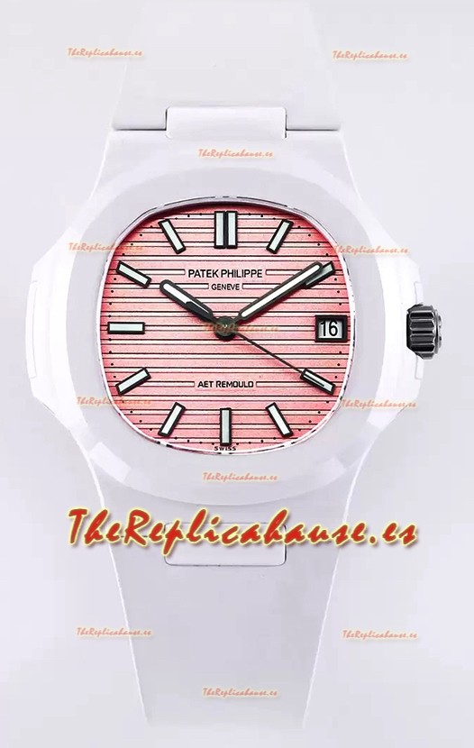 Patek Philippe Nautilus 5711 AET Edición Remould Spiaggia Rosa Reloj Réplica Suizo